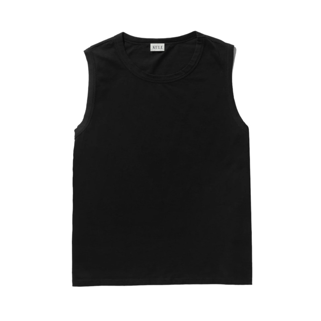 Kule The Tank Organic Cotton T-Shirt Black Women’s Xxl